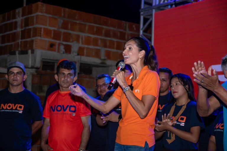 ’Os jovens precisam de melhores caminhos’, diz Michele Valadares em evento da Juventude Novo Parintins