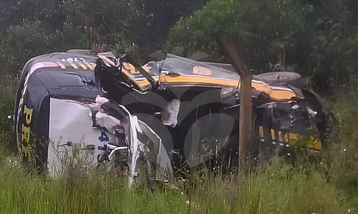 TRAGÉDIA: Policial da PRF morre e dois ficam feridos após perseguição terminar em acidente na BR-174