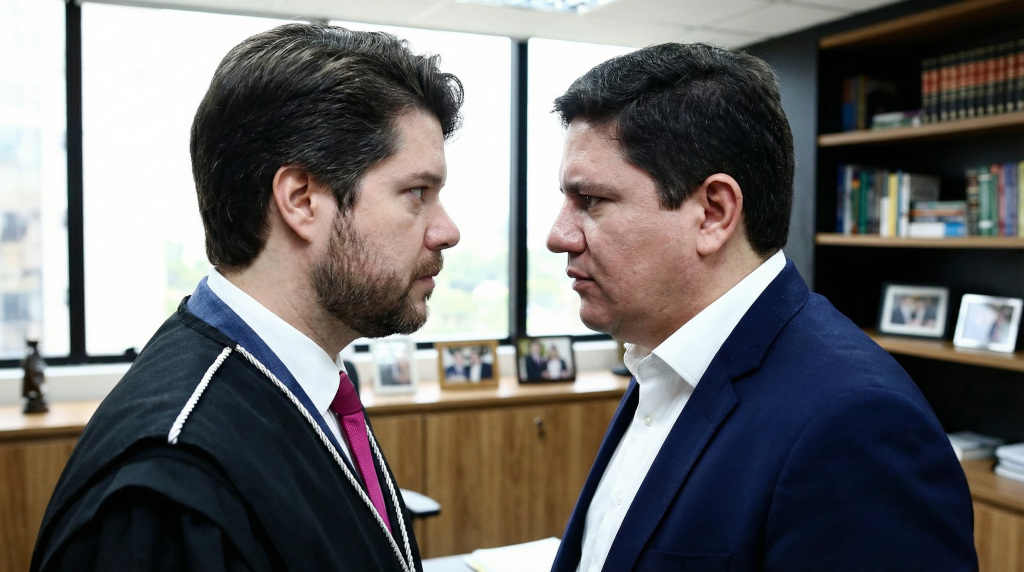 BATE-BOCA: Ari Moutinho Júnior desafia Luís Fabian a quebrar sigilo em sessão do TCE-AM