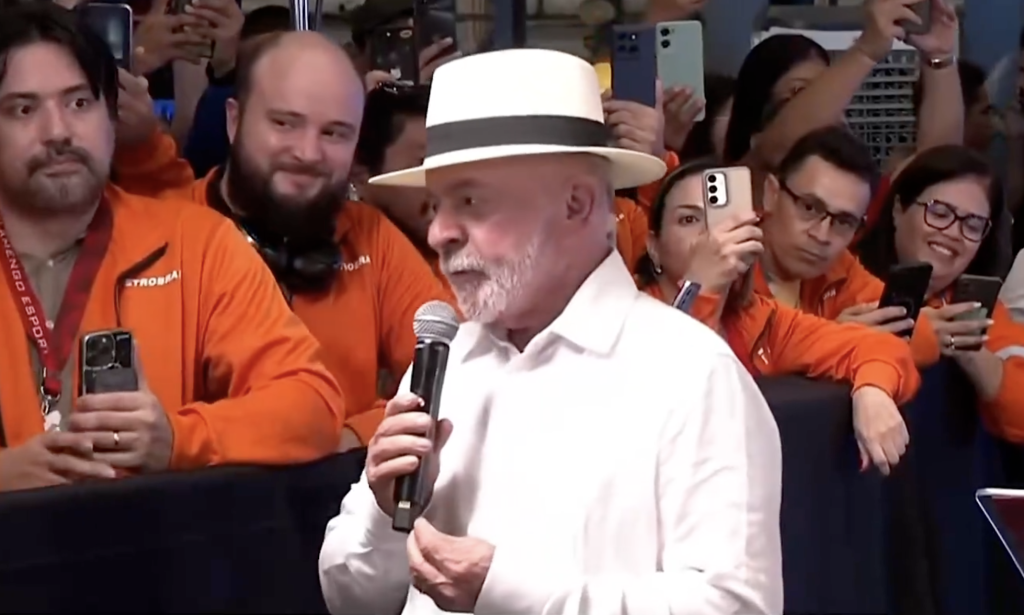 No segundo dia em Manaus, Lula anuncia investimentos de R$ 2,8 bilhões da Petrobras e Transpetro até 2030