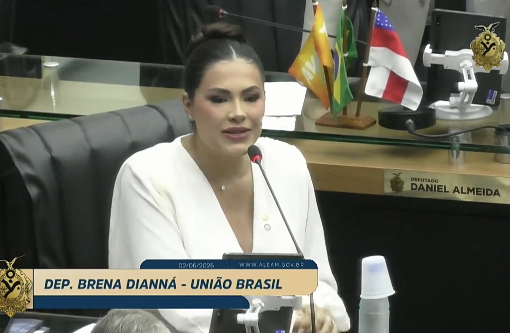 Brena Dianná é empossada deputada estadual na Assembleia Legislativa do Amazonas