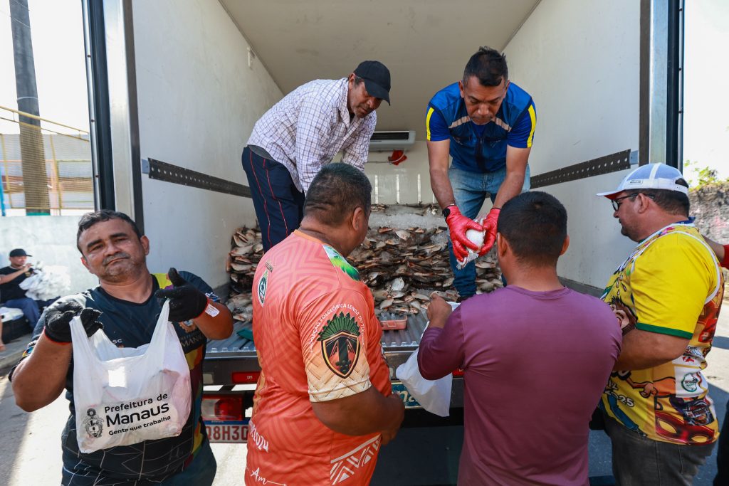 Renato Junior explica que programa ‘Jaraqui da Gente’ é uma das estratégias da gestão para ajudar Manaus a se preparar para a escassez provocada pelo El Niño