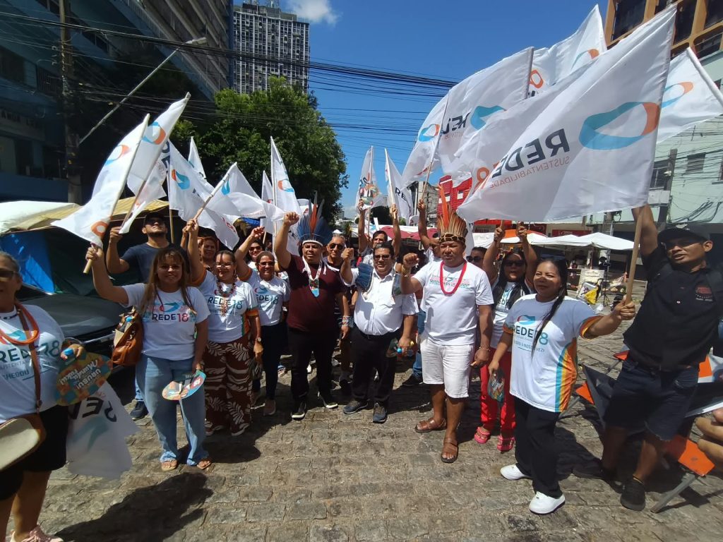 Federação REDE-PSOL inicia campanha com caminhada no Centro de Manaus neste domingo