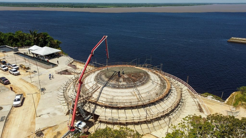 Renato Junior vistoria avanço das obras do parque Encontro das Águas Rosa Almeida e destaca o potencial do espaço como novo eixo turístico na zona Leste
