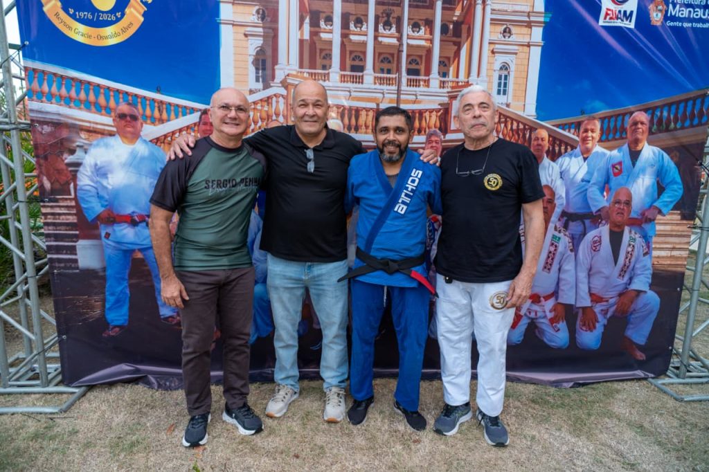 Sérgio Penha recebe título de Cidadão do Amazonas por legado no Jiu-Jítsu