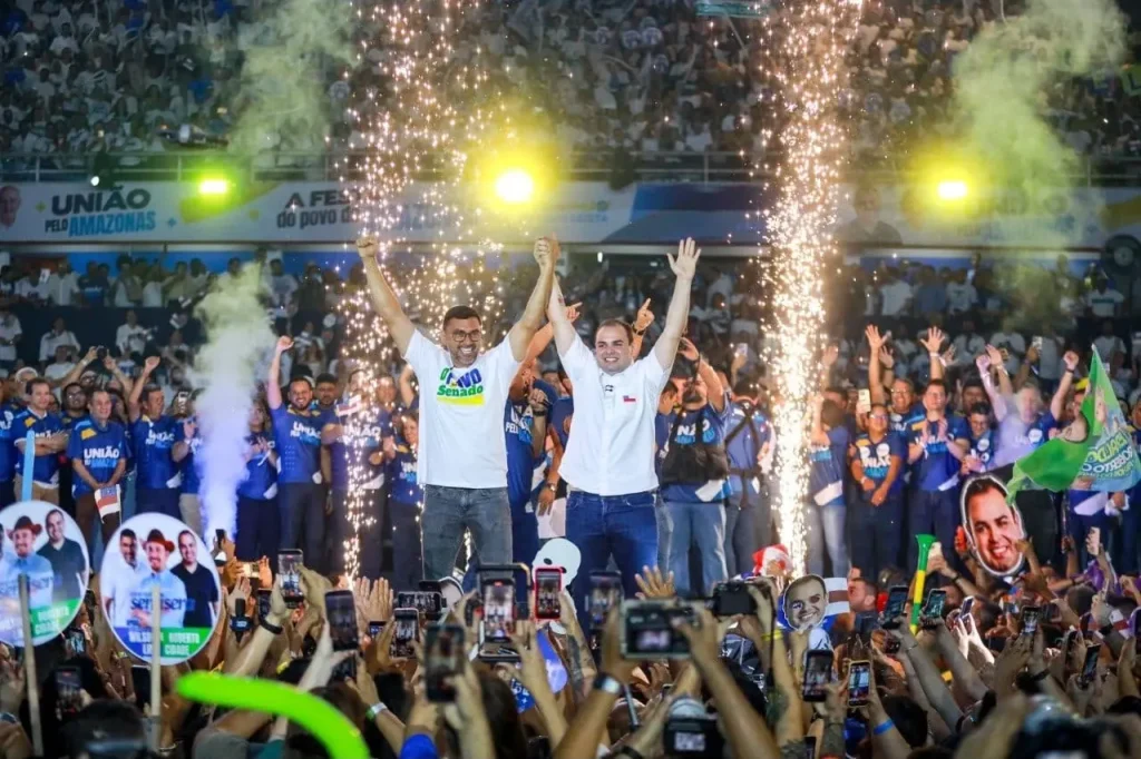 Roberto Cidade e Wilson Lima apoiam Flávio e deixam aliados livres no 2º turno do Amazonas