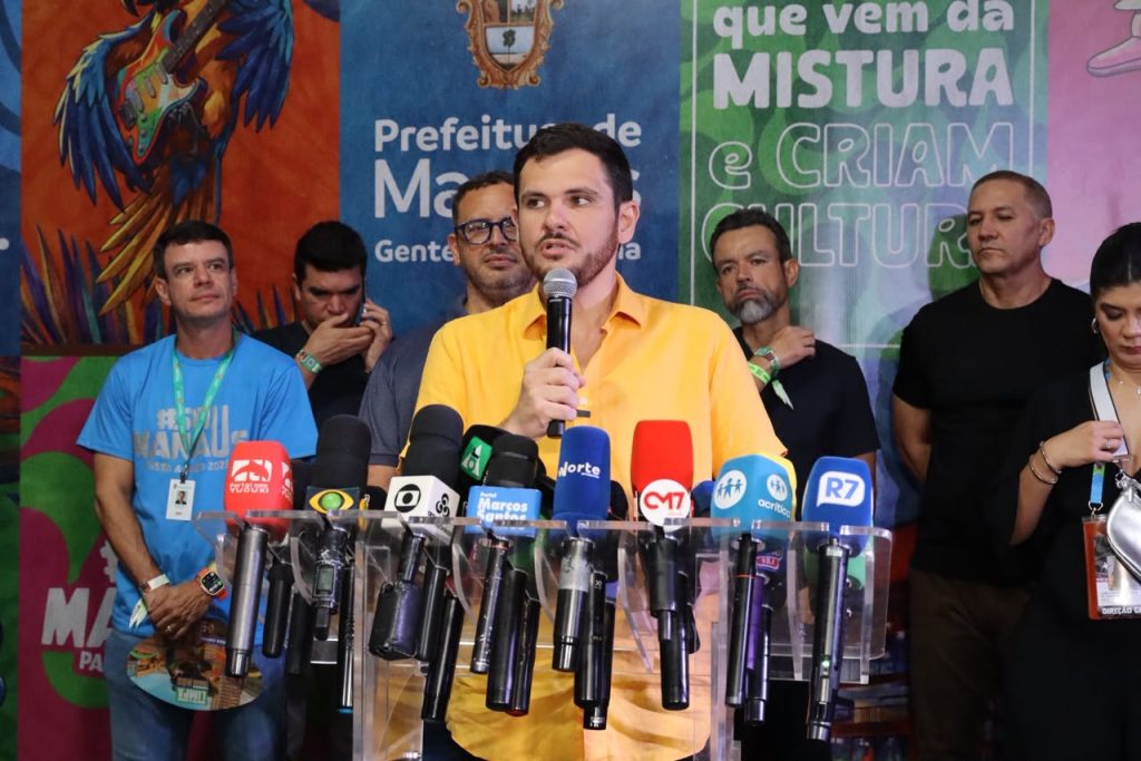 Prefeito Renato Junior anuncia ‘#SouManaus 2027’ com 10 dias de programação