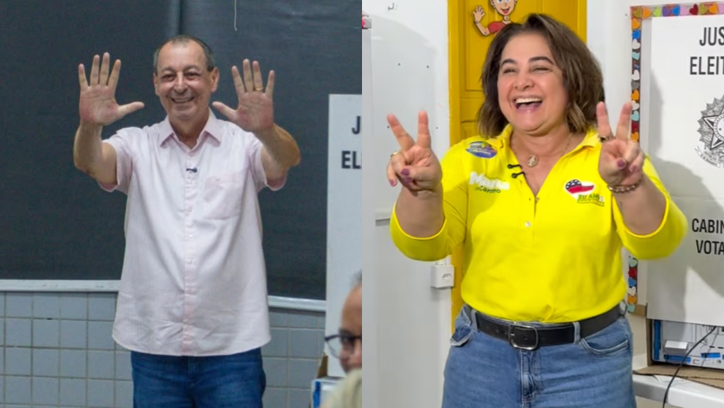 Omar e Maria do Carmo disputam segundo turno para Governo do Amazonas
