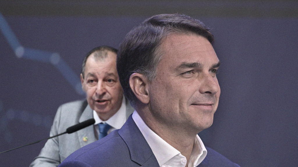Silêncio de Flávio Bolsonaro sobre Omar em Manaus intriga bolsonaristas sobre diálogo republicano entre os dois